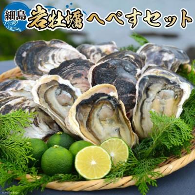 ふるさと納税 日向市 細島 岩がき 約2kg 日向特産 へべす 200g セット