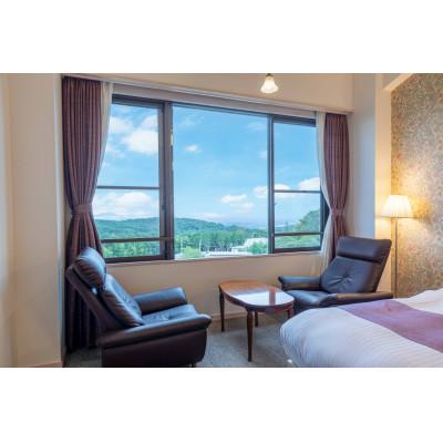 ふるさと納税 二本松市 岳温泉 1泊2食付きペア宿泊券(空の庭リゾート) ※平日利用