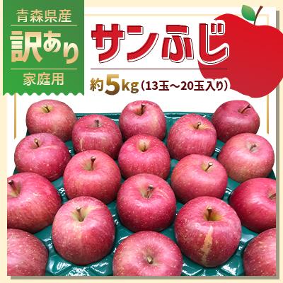 ふるさと納税 田舎館村 【11月より順次発送】青森県産「サンふじ」家庭