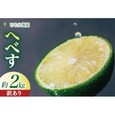 ふるさと納税 日向市 [期間限定発送] 訳あり 宮崎 種が少ない ひむか農園のへべす B品 2kg
