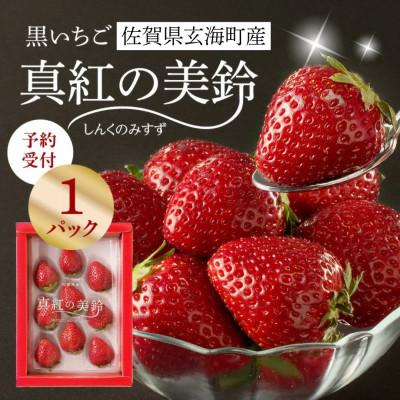 ふるさと納税 玄海町 佐賀県玄海町産 黒いちご「真紅の美鈴」1箱[A063]