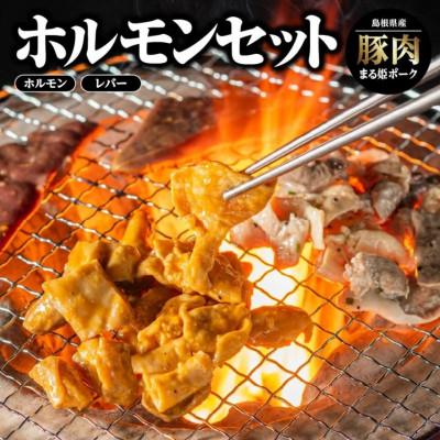 ふるさと納税 江津市 まる姫ポーク ホルモンセット ホルモン(味噌/ねぎ塩)と レバー(味噌/ねぎ塩)(江津市)