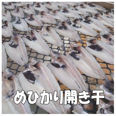 ふるさと納税 北茨城市 めひかり開き干 10枚×3パック 茨城県産
