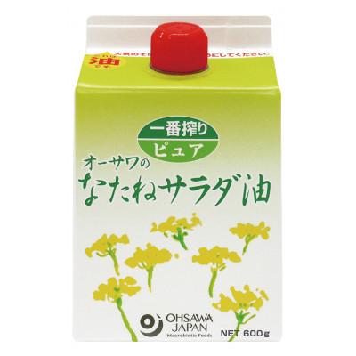 ふるさと納税 朝倉市 [京阪百貨店厳選]オーサワのなたねサラダ油(紙パック) 600g×6(朝倉市)