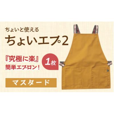 ふるさと納税 かほく市 ちょいと使える ちょいエプ2[マスタード]