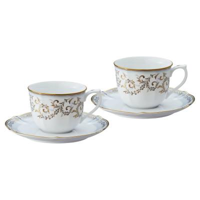 ふるさと納税 みよし市 ノリタケ[ソフィランス]コーヒーカップ&amp;ソーサーペア