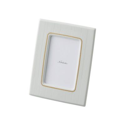 ふるさと納税 みよし市 ノリタケ[ネージュ(金線あり) ]フォトフレーム