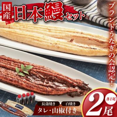 ふるさと納税 水戸市 日本鰻・蒲焼・白焼きのセット