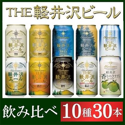 ふるさと納税 佐久市 THE軽井沢ビール 10種30缶 クラフトビール350ml
