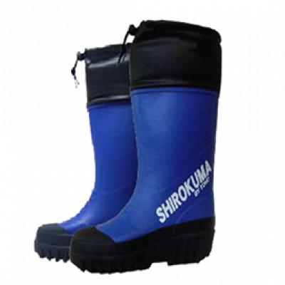 ふるさと納税 二本松市 東邦の白くま 長靴 ネイビーXLサイズ