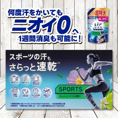 ふるさと納税 高崎市 レノア 超消臭 柔軟剤 SPORTS フレッシュシトラス 