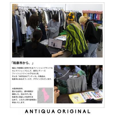 ふるさと納税 和泉市 【ANTIQUA/アンティカ】デニム サロペスカート ボトムス(PL-00021-20-F) |  | 03