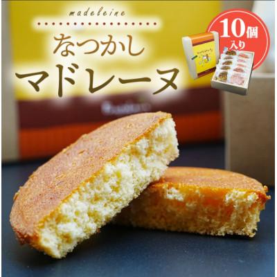 ふるさと納税 竹原市 なつかしマドレーヌ 10個入り