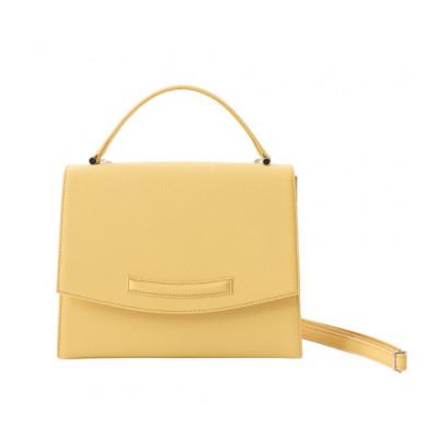 ふるさと納税 御代田町 [濱野皮革工藝 HAMANO バッグ]グレース 2WAYショルダーハンドバッグ(イエロー)