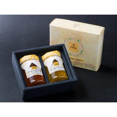 ふるさと納税 二本松市 自家採り国産天然はちみつ 2本 (アカシヤ・仲秋の百花蜜、各220g)