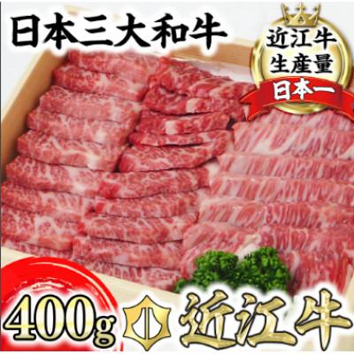 ふるさと納税 近江八幡市 [近江牛 毛利志満]近江牛 鉄板焼・焼肉用 400g[S027]