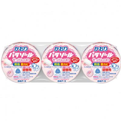 ふるさと納税 久喜市 洋服ダンス用パラゾール詰替 3個入×3パック(合計9個) せっけんの香り