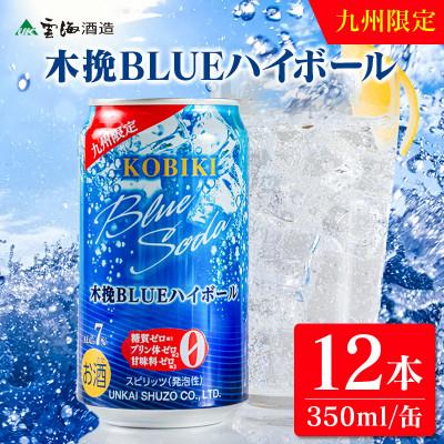 ふるさと納税 綾町 「九州限定」木挽BLUE(木挽ブルー)ハイボール350ml×12本(綾町)