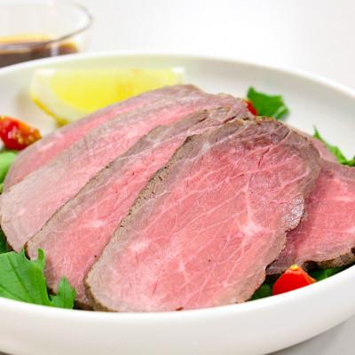 ふるさと納税 池田町 十勝ワイン香る ローストビーフセット 約600g(2〜3個)小分け(冷蔵)【A011-34】 |  | 02