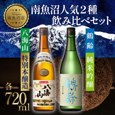 ふるさと納税 南魚沼市 日本酒 南魚沼 人気 720ml 2種 飲み比べセット