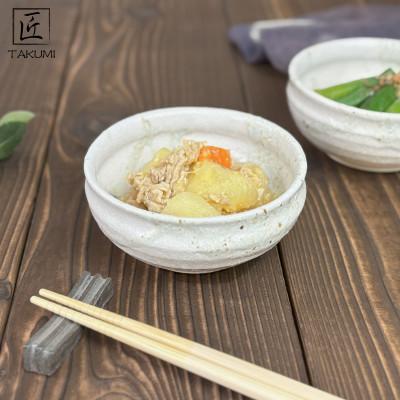 ふるさと納税 甲賀市 [信楽焼]いろどり小鉢2個セット(白釉花曇り)12cm