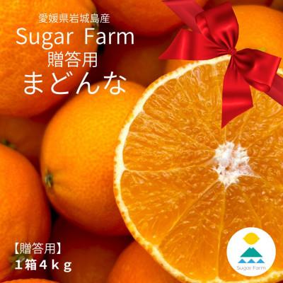 ふるさと納税 上島町 [贈答用]シュガーファームのハウスまどんな4kg