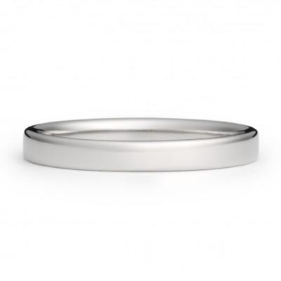 ふるさと納税 弥彦村 純チタン平打リング(幅2.5mm)15号