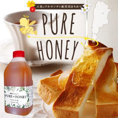 ふるさと納税 高森町 かの蜂 アルゼンチン産 ピュアハニー(AR2.5kg×1本)百花蜂蜜(高森町) | 
