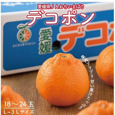 ふるさと納税 上島町 [先行予約]瀬戸内のデコポン 約5kg 3L〜L 18玉〜24玉 JA選果品 上島・今治産