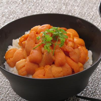 ふるさと納税 網走市 冷凍蝦夷ばふん雲丹 ハーフサイズ 50g