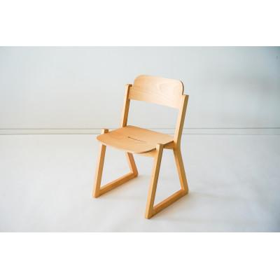 ふるさと納税 東川町 ハンの木の家具 チェアー02[0001-028]