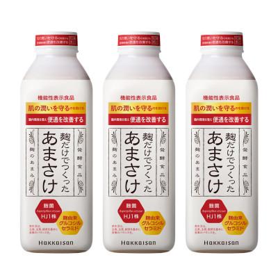 ふるさと納税 南魚沼市 八海山　麹だけでつくったあまさけ 825g×3本 | 