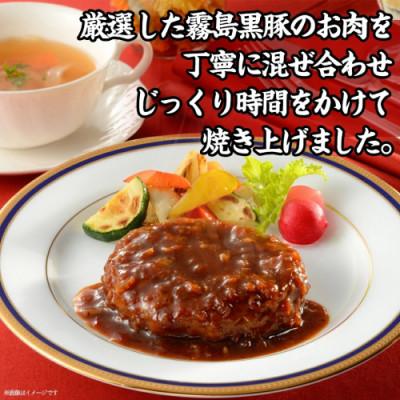 ふるさと納税 都城市 霧島黒豚 3種の煮込みハンバーグ 12個セット(デミグラス・和風おろし・大人の照り焼き) |  | 01