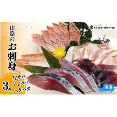 ふるさと納税 香美町 山陰のお刺身用魚3点セット生サバ のどぐろ ハタハタ