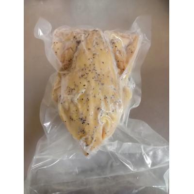 ふるさと納税 川俣町 川俣シャモ 丸焼き用蒸し鶏 約1.1kg