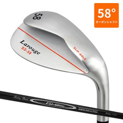 ふるさと納税 東大阪市 [58°/SR相当][カーボンシャフト][右利き男性用]Larouge スリップウェッジ 1本