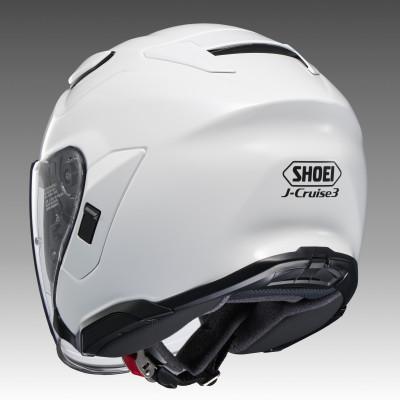 ふるさと納税 稲敷市 SHOEI安全帽「J-Cruise 3 ルミナスホワイト」M フィッティングチケット付