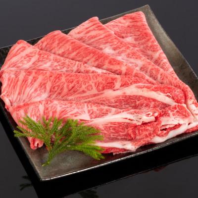 ふるさと納税 和歌山市 熟成 紀州和華牛 肩ロース すき焼き・しゃぶしゃぶ用スライス 500g