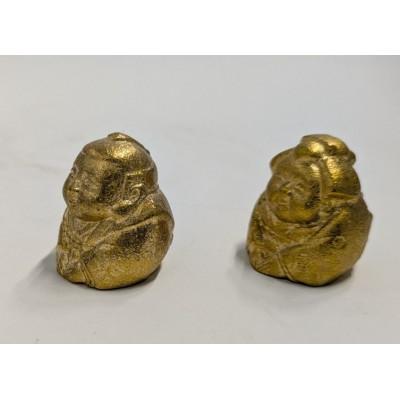 ふるさと納税 高岡市 [高岡銅器]フクスケ&amp;オカメ