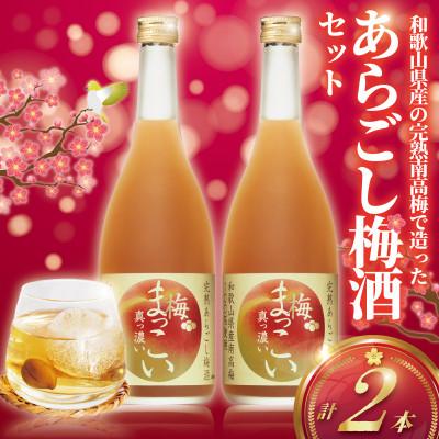 ふるさと納税 藤沢市 メルシャン藤沢工場 完熟梅で造った「完熟あらごし梅酒」2本セット