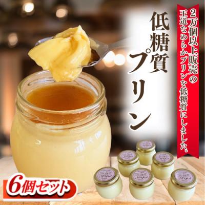 ふるさと納税 小浜市 低糖質プリン6個入り 王道なめらかプリンを低糖質にしました。