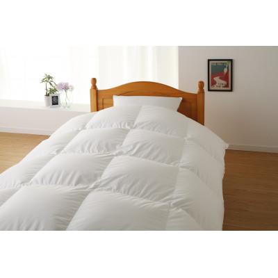 ふるさと納税 泉大津市 SM26170ポーランドマザーグースダウン93%掛布団 セミダブルサイズ80サテン