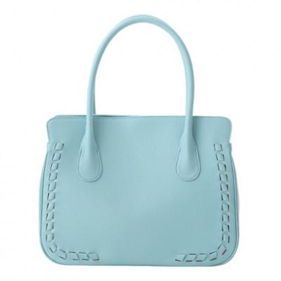 ふるさと納税 御代田町 [濱野皮革工藝 HAMANO バッグ]フェッテトートバッグ(スカイブルー)