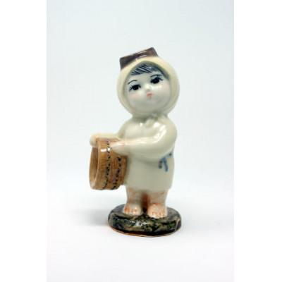 ふるさと納税 南房総市 手描きの南房総海女人形 1個