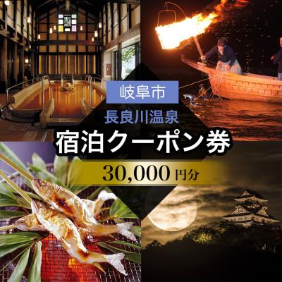 ふるさと納税 岐阜市 ぎふ長良川温泉宿泊クーポン券(30,000円分)