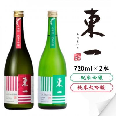 ふるさと納税 嬉野市 東一 純米大吟醸・純米吟醸 720ml×2本