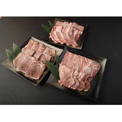 ふるさと納税 柳川市 豊作ファーム産 黒毛和牛 焼肉3部位セット 900g