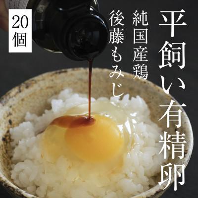 ふるさと納税 西粟倉村 平飼い有精卵 20個[西粟倉村][株式会社点々]