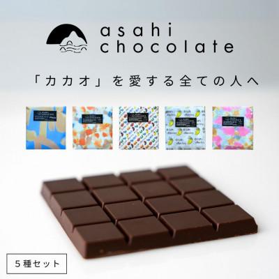 ふるさと納税 竹原市 ビーントゥバー チョコレート 5種セット(ベネズエラ・ガーナ・インド・タンザニア・ホワイトニブ)
