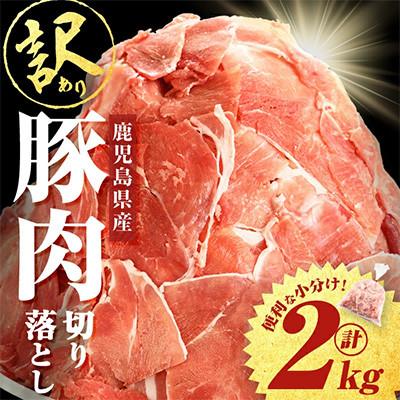ふるさと納税 垂水市 [訳あり]鹿児島県産 豚肉切り落とし 計2kg(500g×4P) [大隅ミート産業]